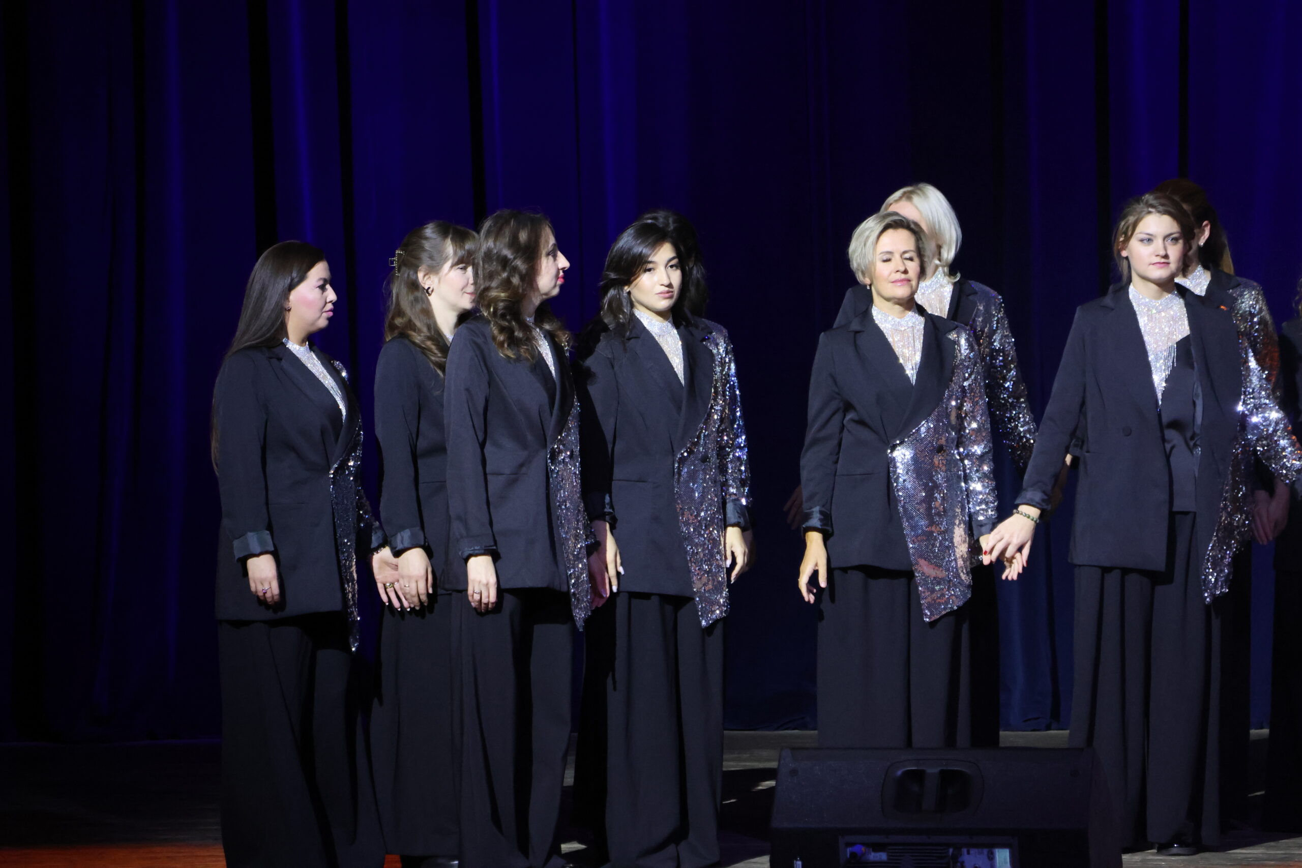 Choir Contrast on stage at Fiestalonia Georgia.